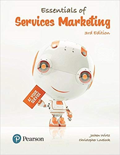Essentials of Services Marketing 3rd by Jochen Wirtz