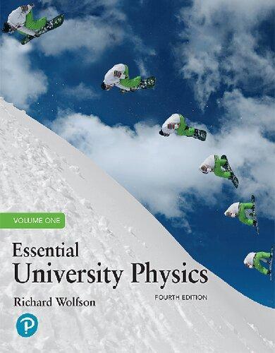 Essential University Physics Volume 1 4Th