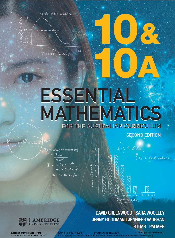 Essential Mathematics for the Australian Curriculum 2nd 2E