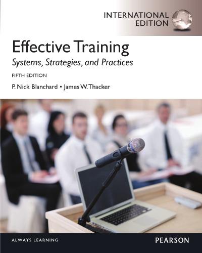 Effective Training 5Th