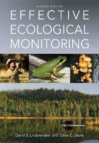 Effective Ecological Monitoring 2Nd