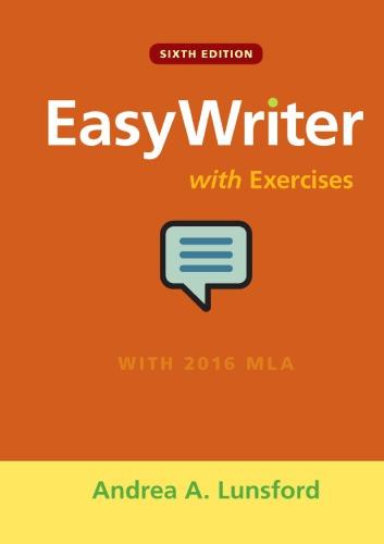 Easywriter with Exercises 6Th