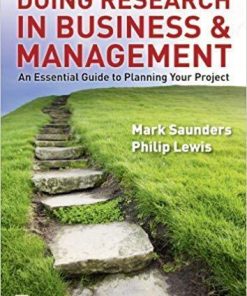 Doing Research In Business And Management An Essential Guide To Planning Your Project