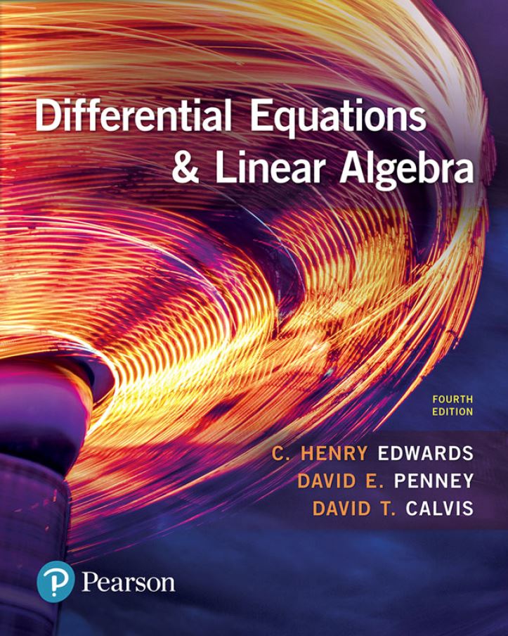 Differential Equations and Linear Algebra 4th 4E