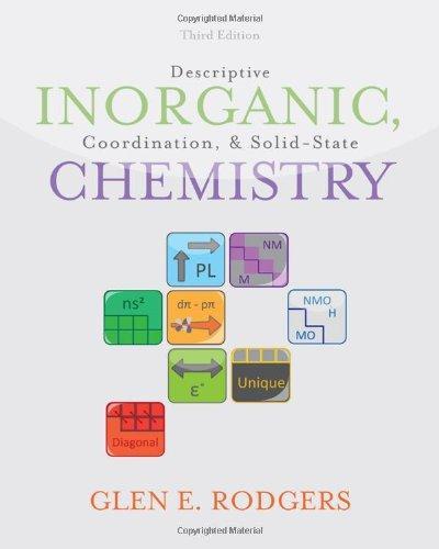 Descriptive Inorganic Coordination And Solid State Chemistry 3Rd
