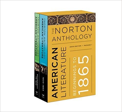 The Norton Anthology of American Literature Ninth