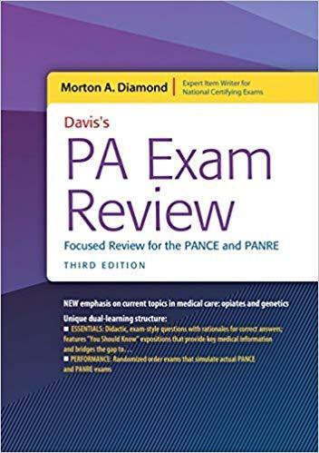 Daviss Pa Exam Review Focused Review For The Pance And Panre 3Rd