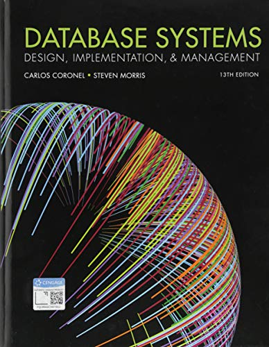 Database Systems Design Implementation 038 Management 13th