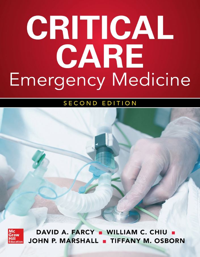 Critical Care Emergency Medicine 2nd 2E