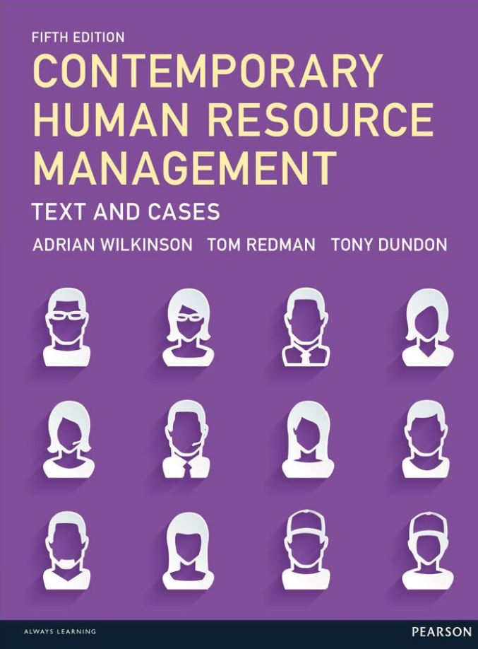 Contemporary Human Resource Management 5th 5E