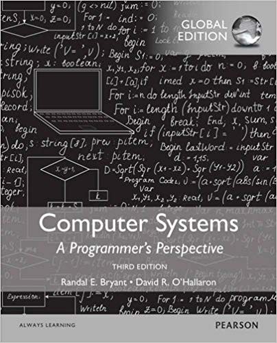 Computer Systems A Programmer8217s Perspective 3nd