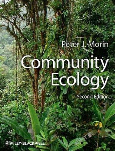 Community Ecology 2nd Peter J Morin