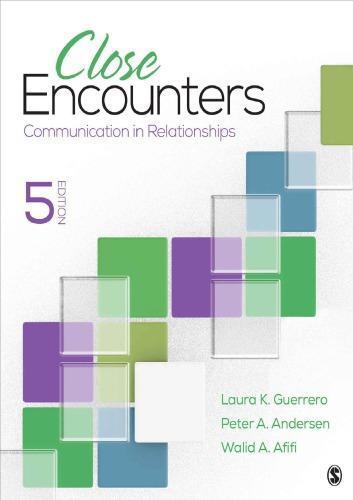 Close Encounters Communication In Relationships 5Th