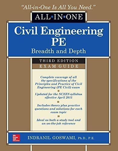Civil Engineering All In One Pe Exam Guide Breadth And Depth 3Rd