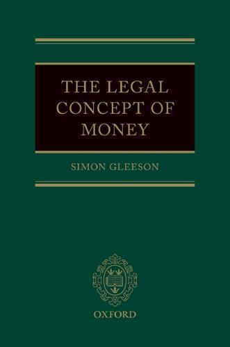 The Legal Concept Of Money