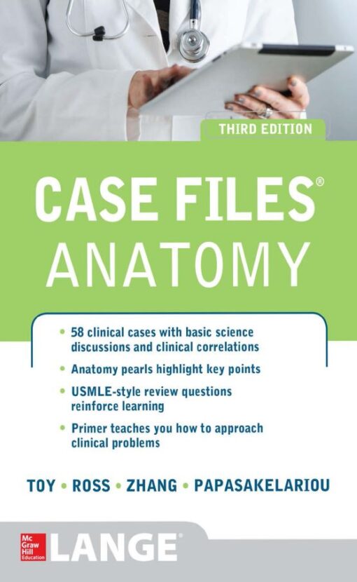 Case Files Anatomy 3rd 3E Eugene Toy
