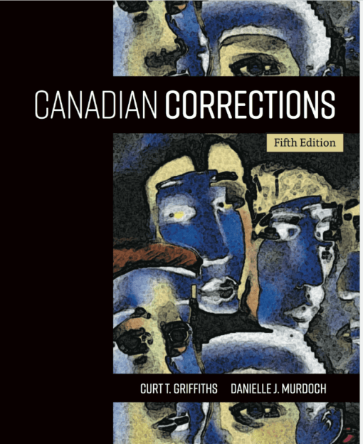 Canadian Corrections 5th Canadian by Curt Griffiths