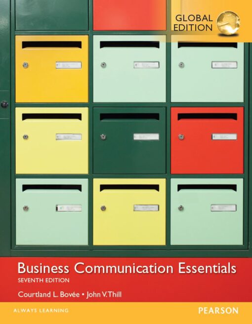 Business Communication Essentials 7th 7E Courtland Bove