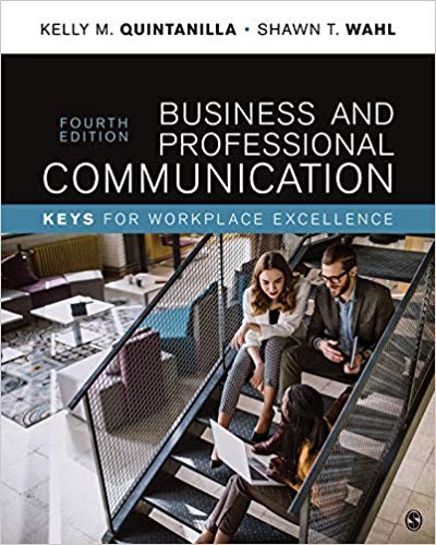 Business and Professional Communication KEYS for Workplace Excellence 4th