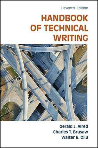 The Handbook Of Technical Writing 11Th