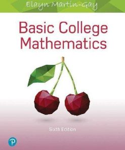 Basic College Mathematics 6Th Whats New In Developmental Math