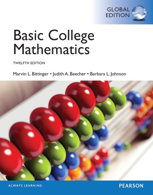 Basic College Mathematics 12th 12E Bittinger