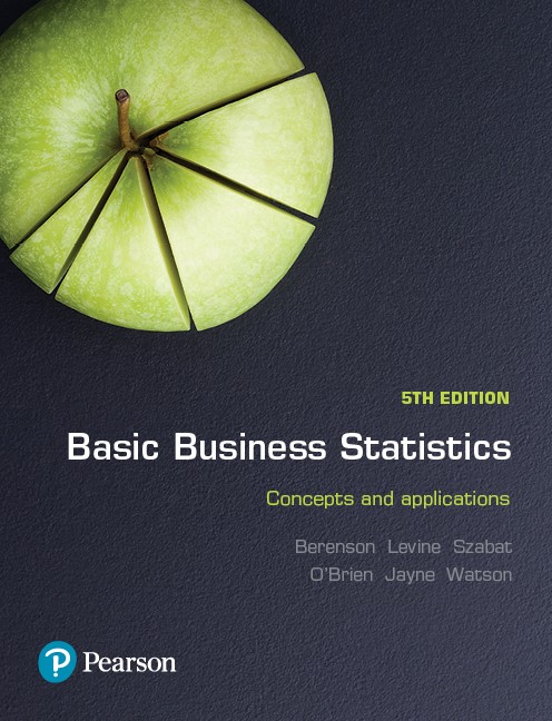 Basic Business Statistics 5th Australian By Mark L Berenson