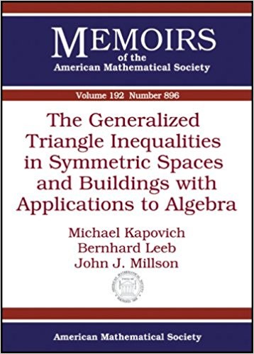 The Generalized Triangle Inequalities in Symmetric Spaces and Buildings with Applications to Algebra