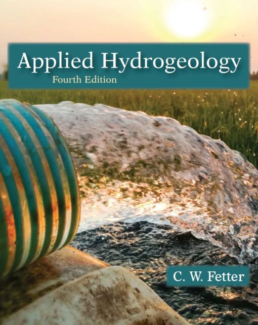 Applied Hydrogeology 4th 4E Fetter