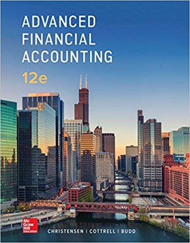 Advanced Financial Accounting 12th by Theodore Christensen