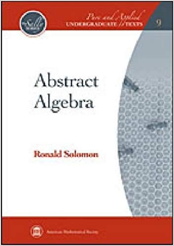 Abstract Algebra Pure and Applied Undergraduate Texts