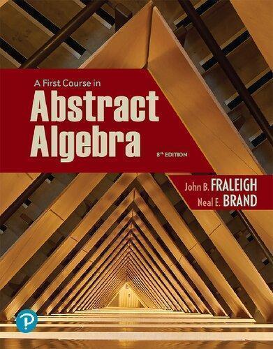 A First Course In Abstract Algebra 8Th