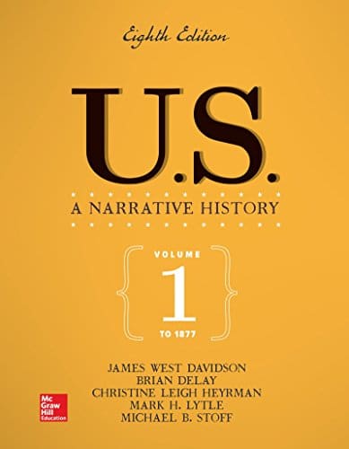 US A Narrative History Volume 1 To 1877 8th