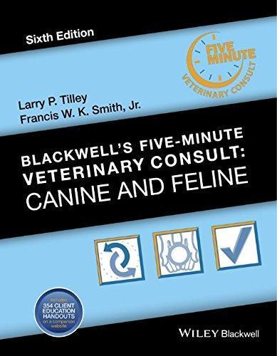 Blackwells Five Minute Veterinary Consult Canine And Feline 6Th