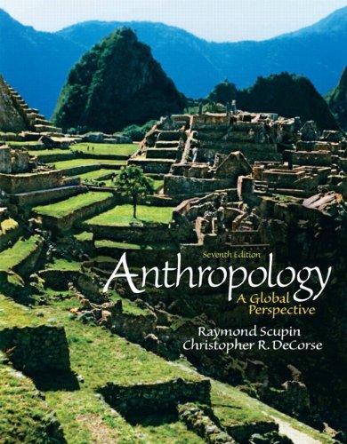 Anthropology A Global Perspective Seventh 7Th