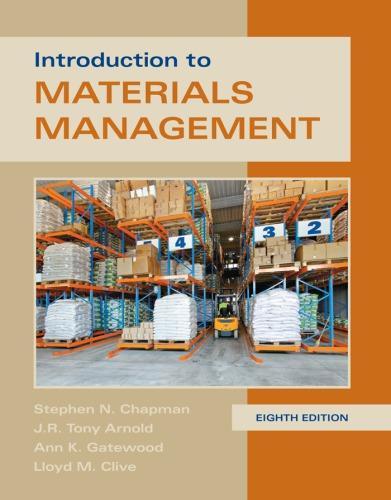 Introduction To Materials Management 8Th