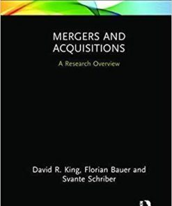 Mergers And Acquisitions A Research Overview State Of The Art In Business Research