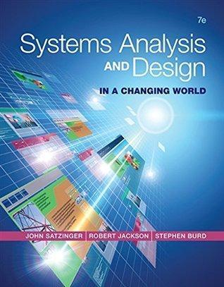 Systems Analysis And Design In A Changing World 7Th