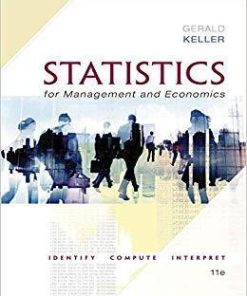 Statistics For Management And Economics 11Th