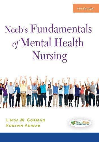 Neebs Fundamentals Of Mental Health Nursing 4Th