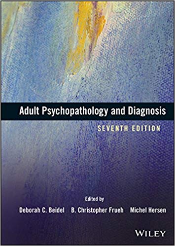 Adult Psychopathology And Diagnosis 7Th