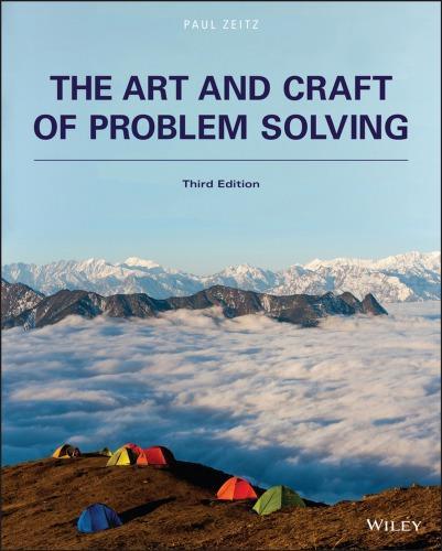 The Art And Craft Of Problem Solving 3Rd