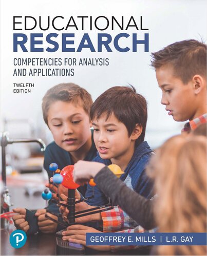 Educational Research Competencies for Analysis and Applications 12th