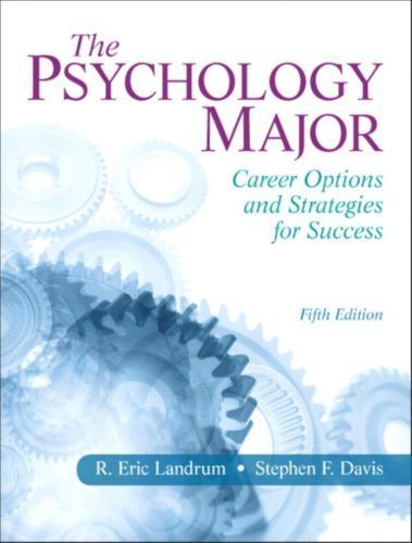 The Psychology Major Career Options And Strategies For Success 5Th
