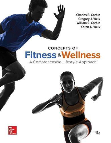 Concepts Of Fitness And Wellness A Comprehensive Lifestyle Approach 11Th