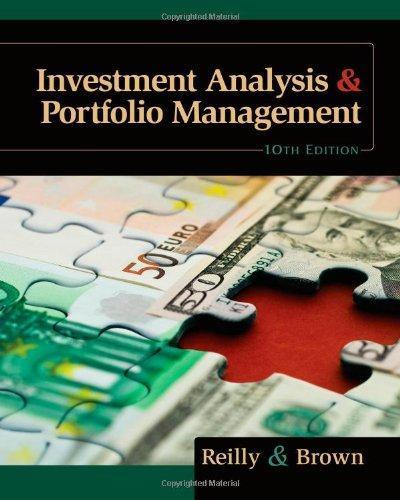 Investment Analysis And Portfolio Management 10Th