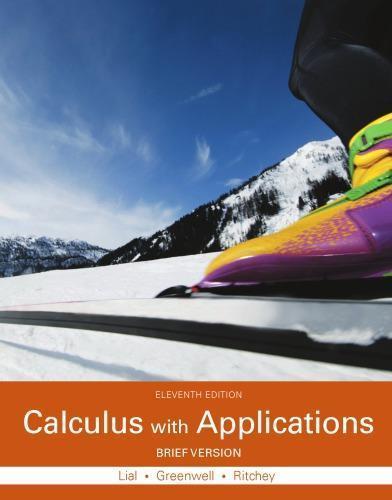 Calculus With Applications Brief Version 11Th