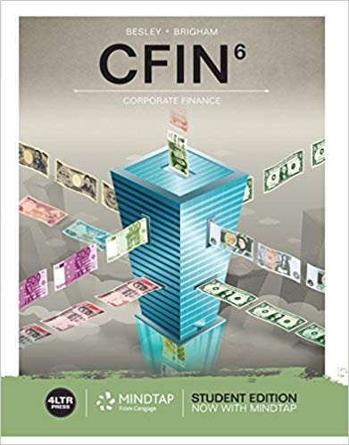 Textbook for CFIN 6th by Scott Besley