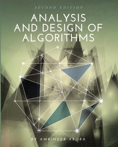 Analysis And Design Of Algorithms 2Nd
