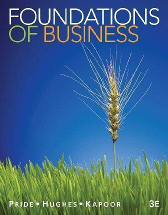 Foundations Of Business 3Rd